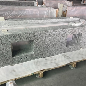 Vanilla White Granite bathroom vanity top