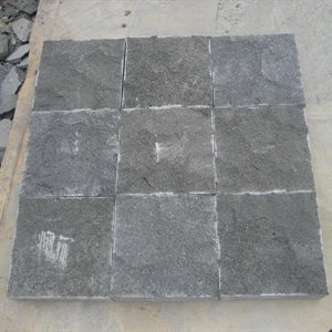 Grey Bluestone Basalt Cobblestone natural split