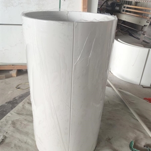 Pure White Nano Crystallized Glass Column