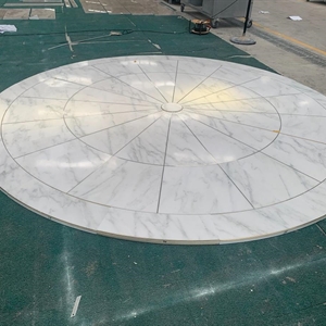 Guangxi White Marble Medallion