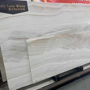 Italy Lasa White Marble